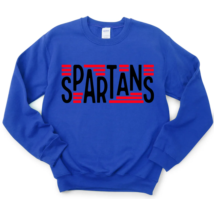 spartan lines red