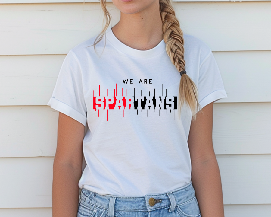 we are spartans red
