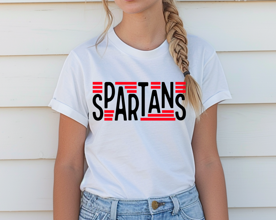 spartan lines red